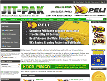 Tablet Screenshot of jitpak.com